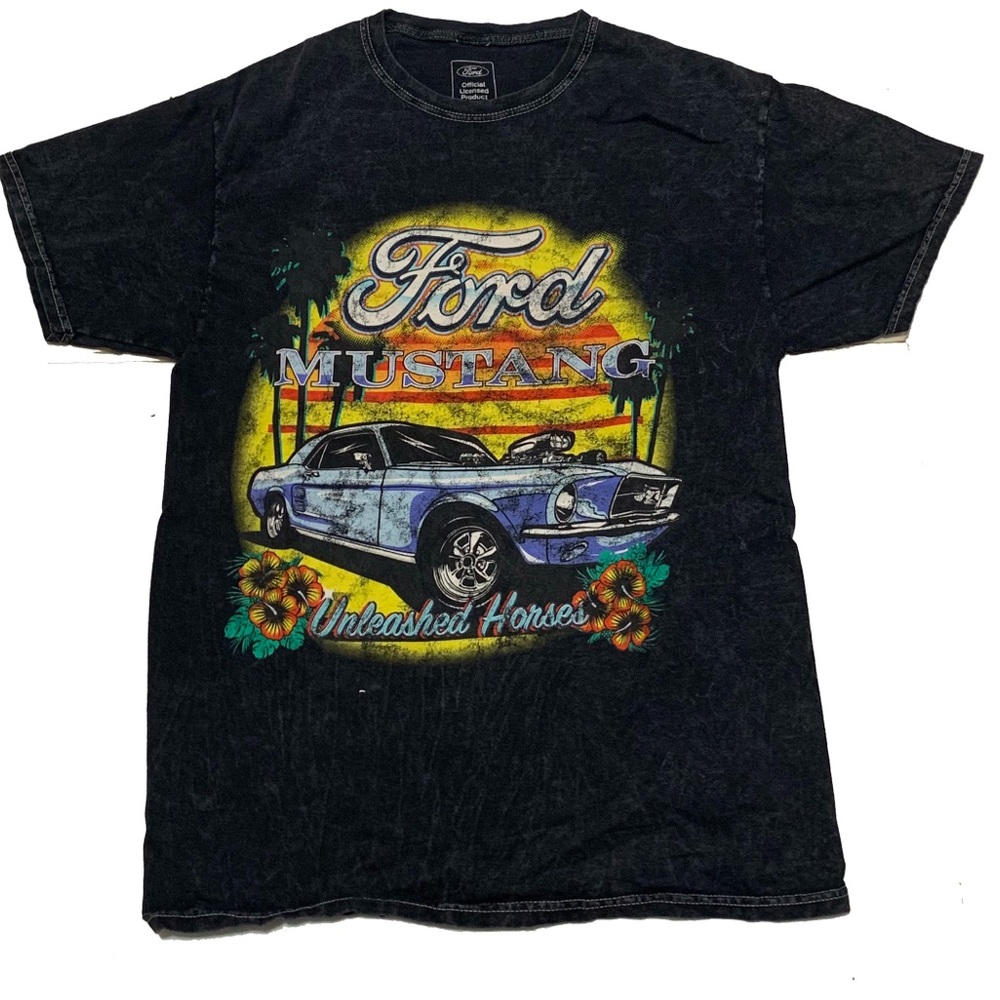 ford mustang Black T-Shirt